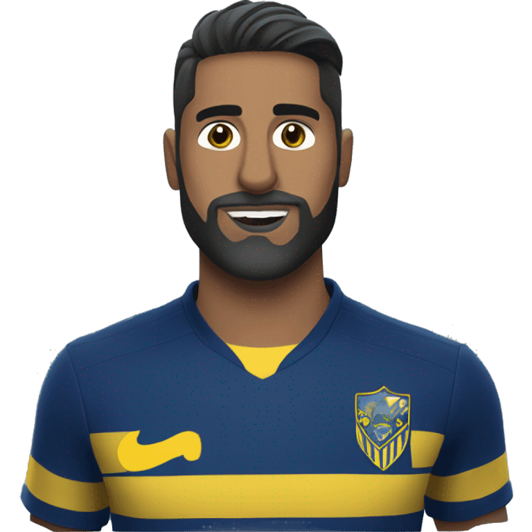 Boca juniors pelad barba emoji