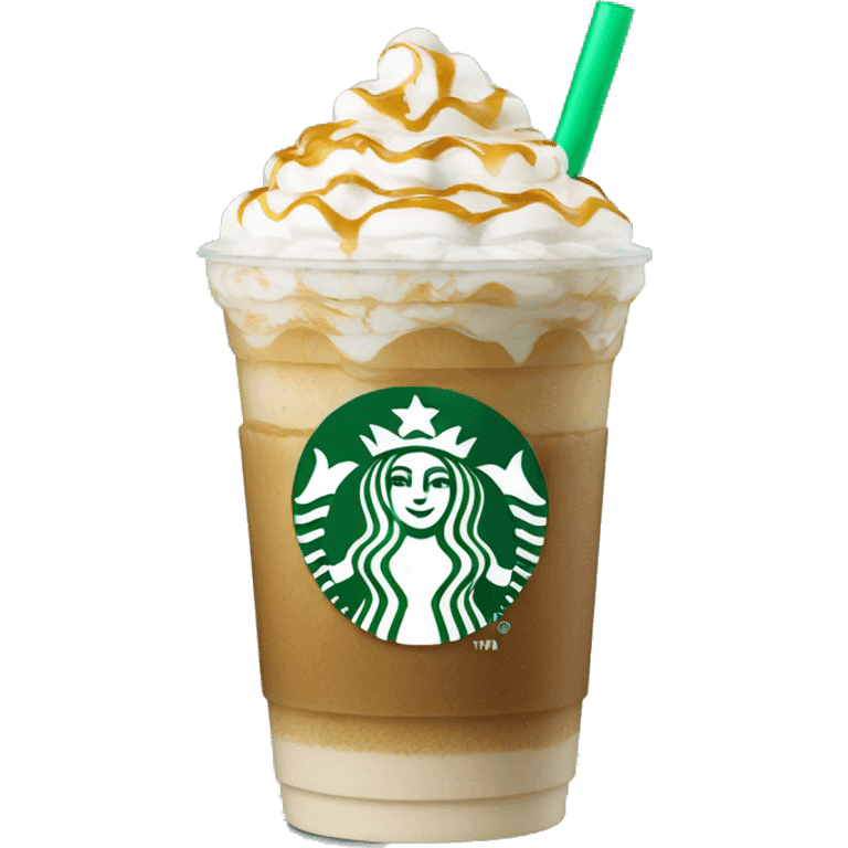 Starbucks frappe  emoji