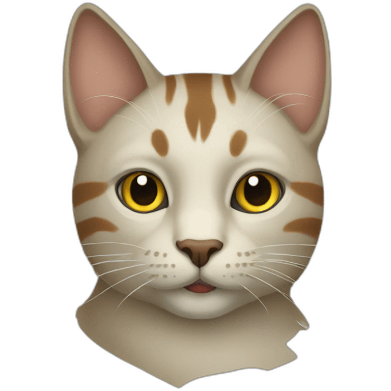 Médiéval cat emoji