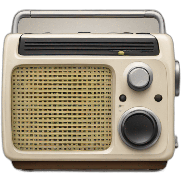 braun radio emoji