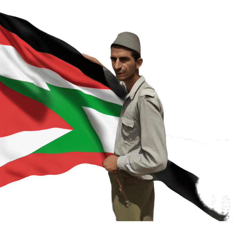 Fais-moi L’ancien drapeau de la Palestine Avant 1940  emoji