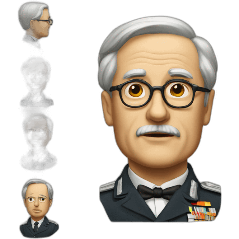 German chancellor 1945 emoji