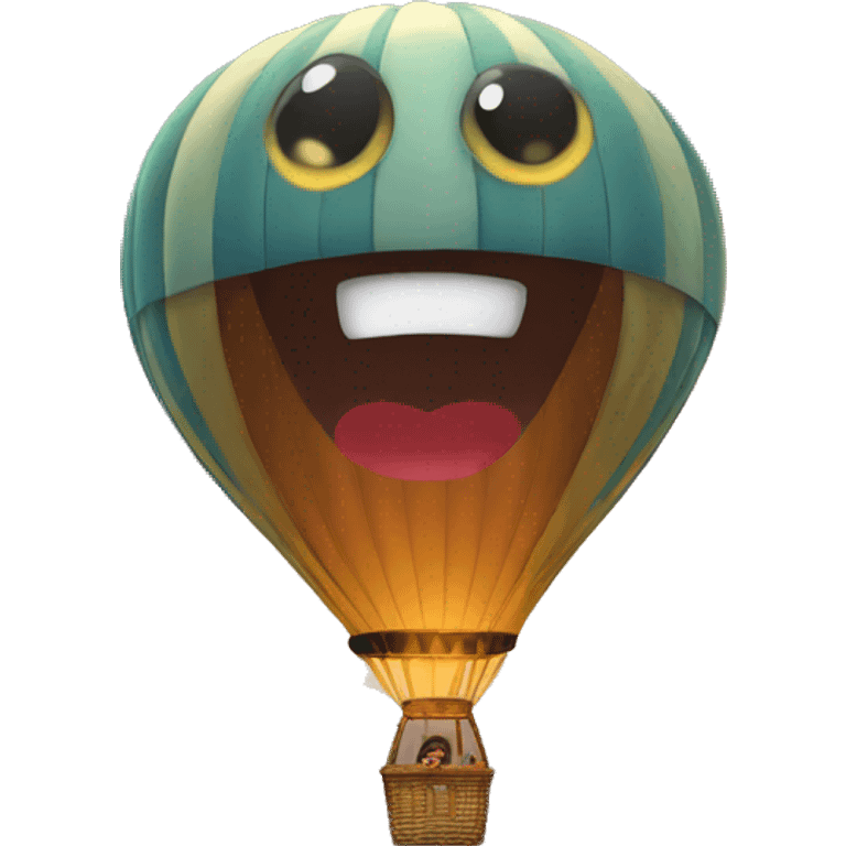 Hot air balloon emoji