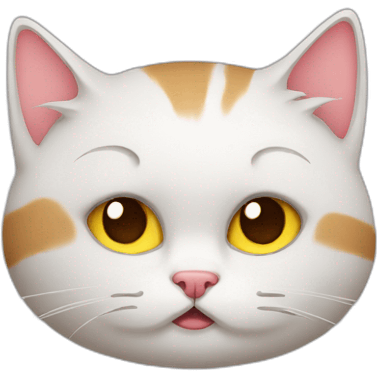 bored cat emoji