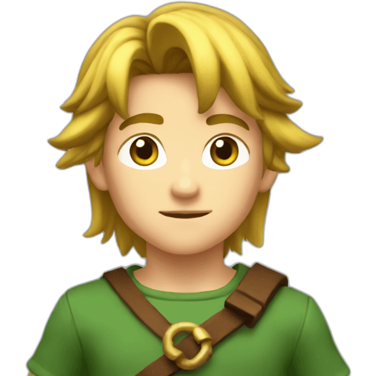 young link but bold emoji