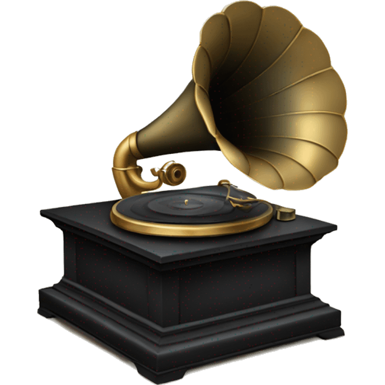 gramophone  emoji