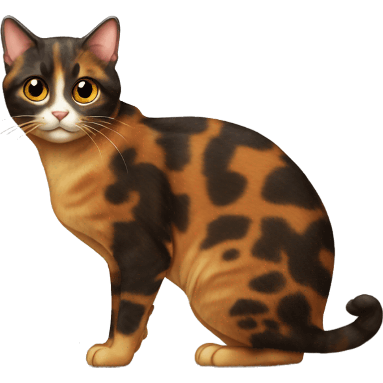 tortoiseshell cat emoji