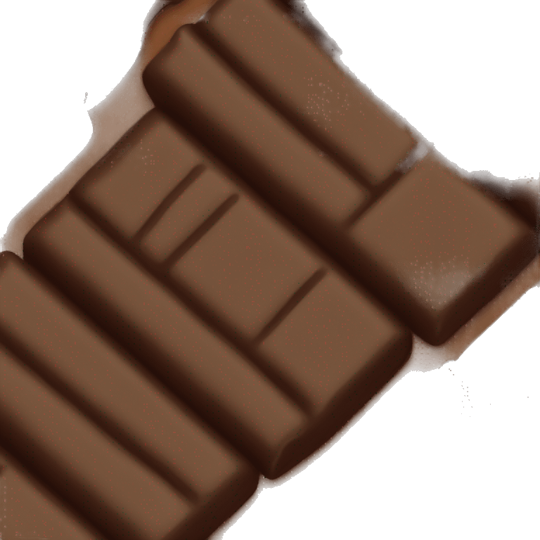 Chocolate bar emoji