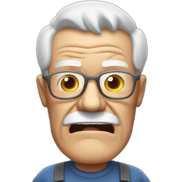 angry-grandpa-and-tractor emoji