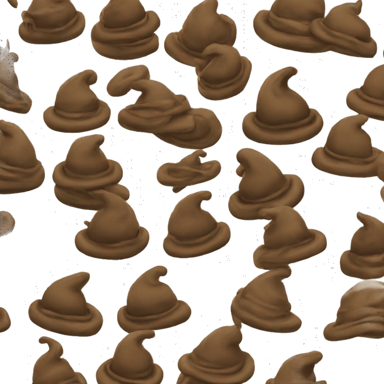 poop hat surf emoji