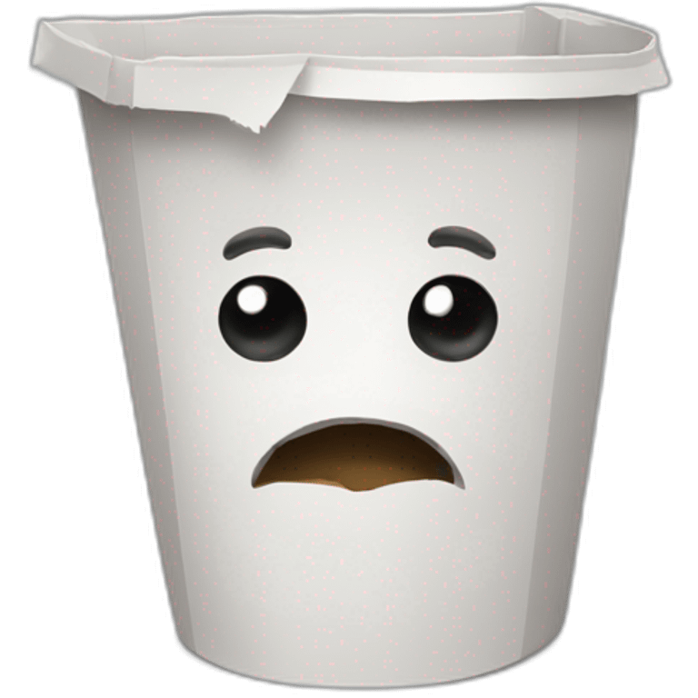 paper trash emoji