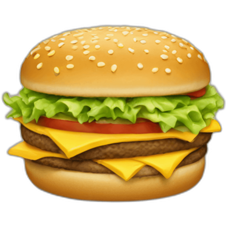 big mac  emoji