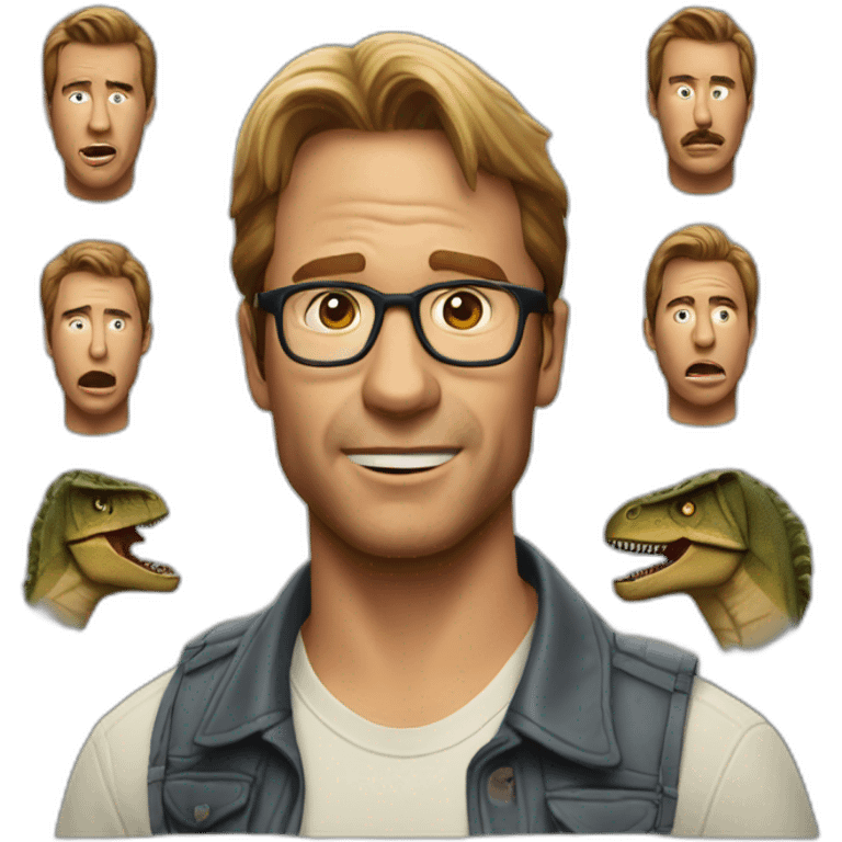 Jurassic park emoji