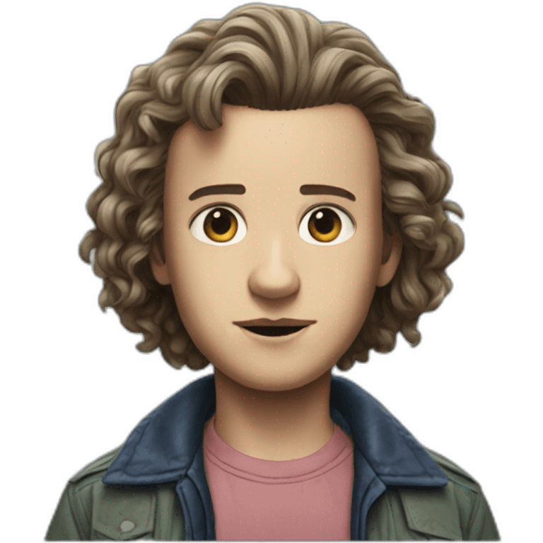 eleven from stranger things emoji