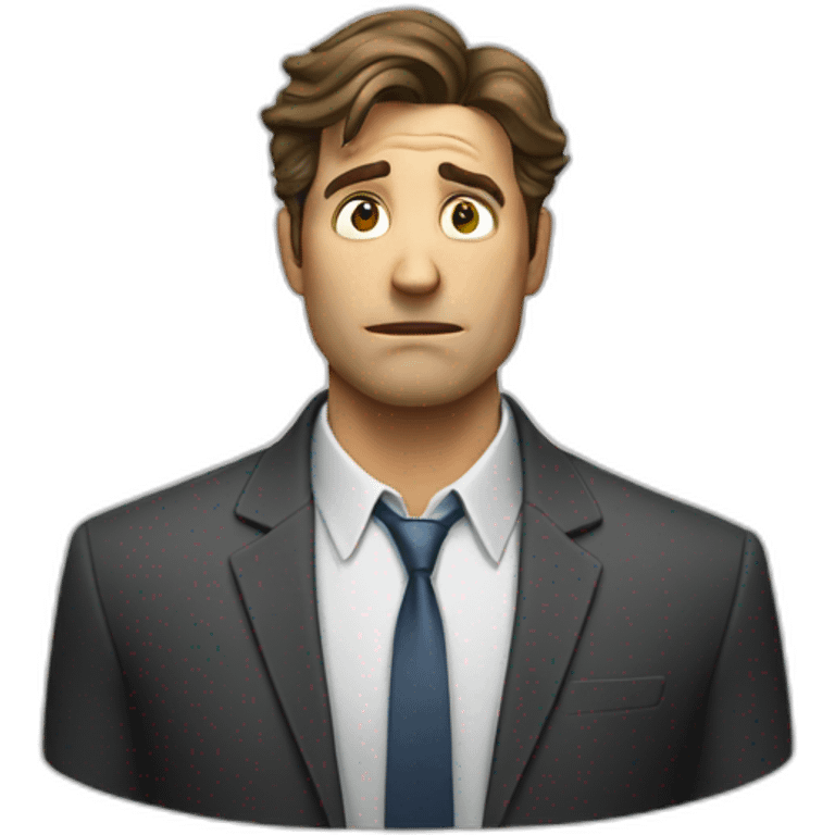 desperate white collar emoji