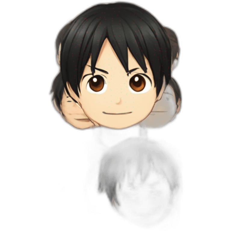 kageyama tobio from haikyu emoji