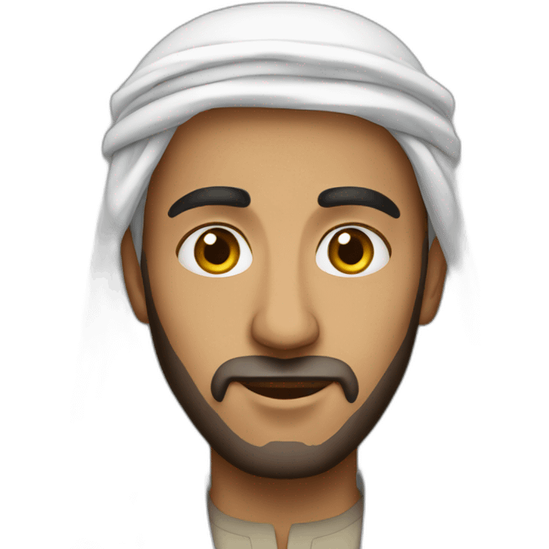 Arab man emoji