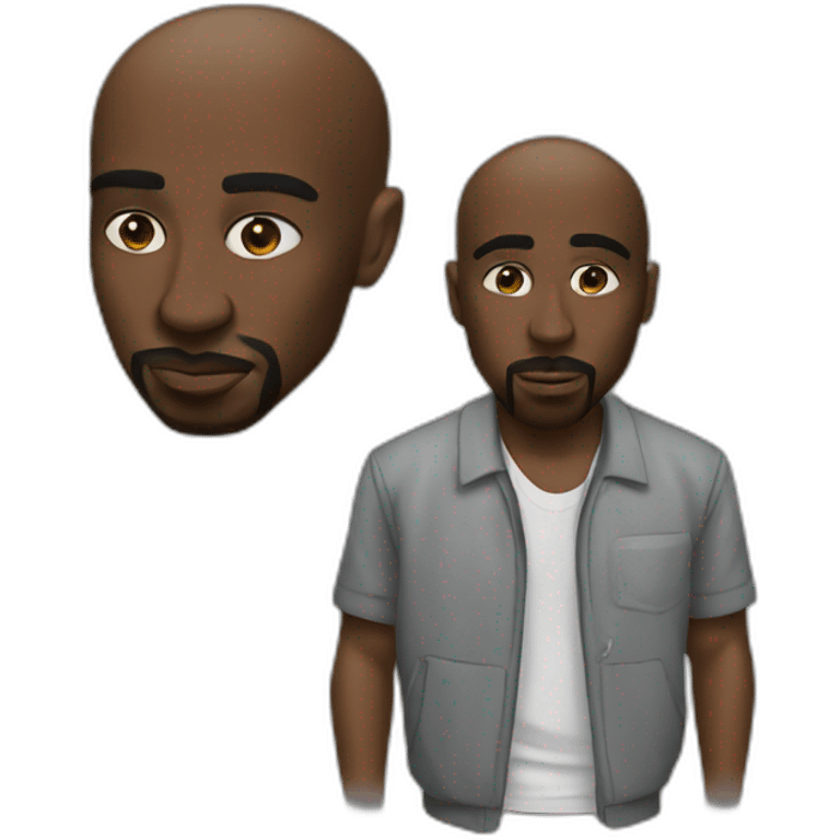 tupac in tech emoji