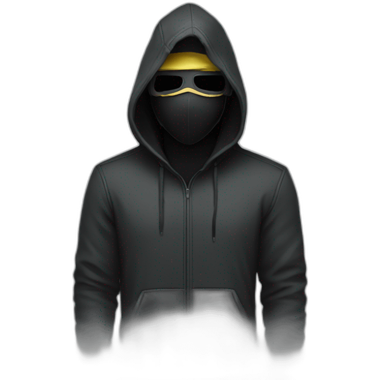 Alan Walker, with mask + logo emoji