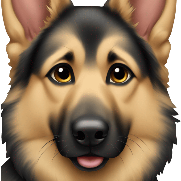 German shepherd  emoji