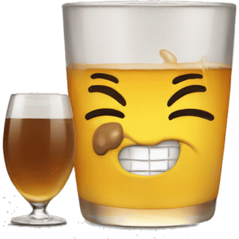 Drunk cat emoji