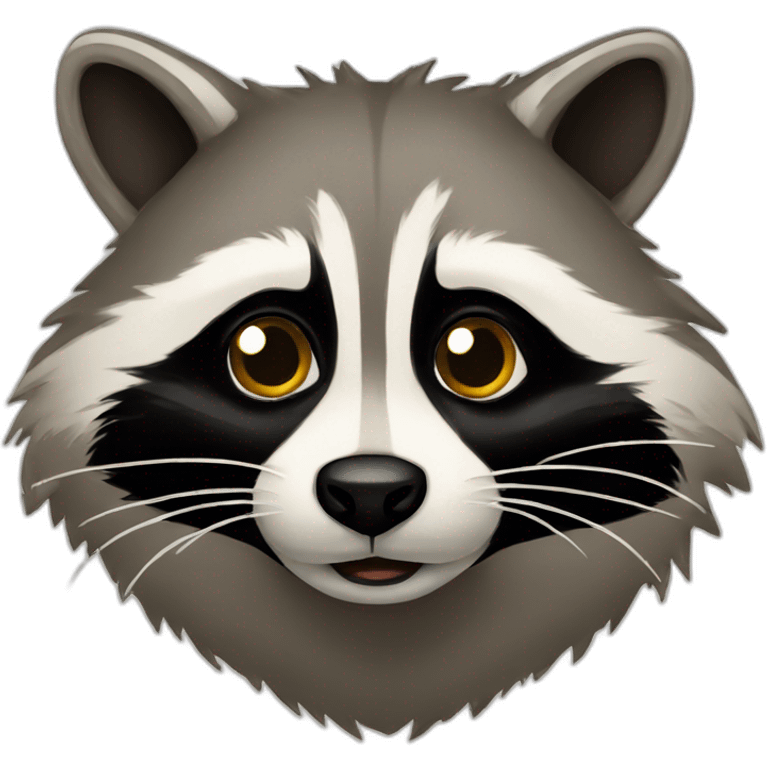 old were-raccoon emoji