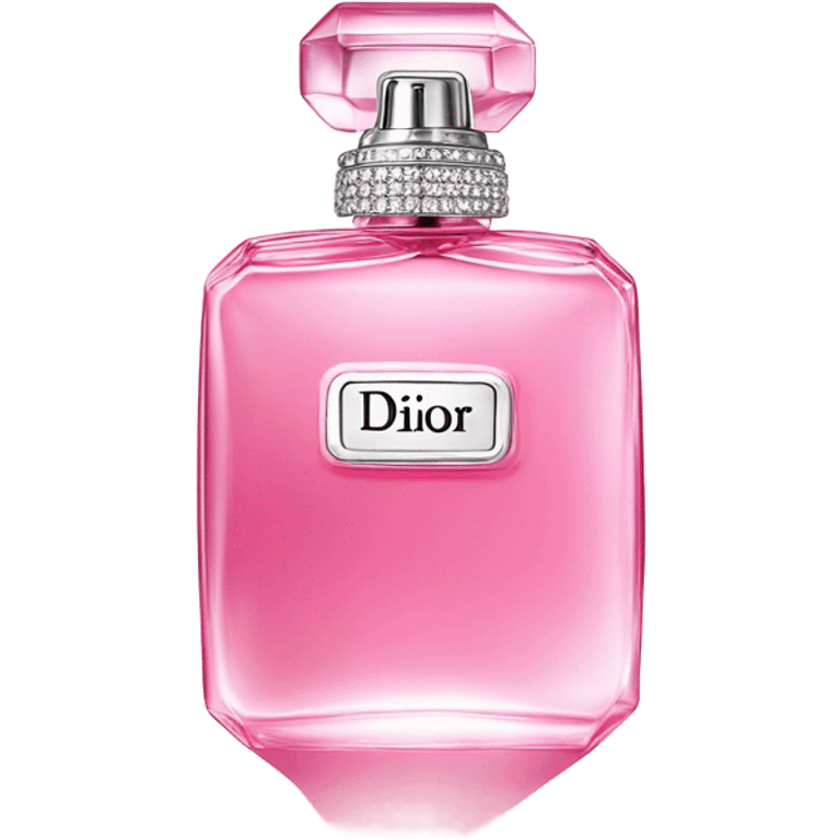 Pink Dior perfume ￼ emoji