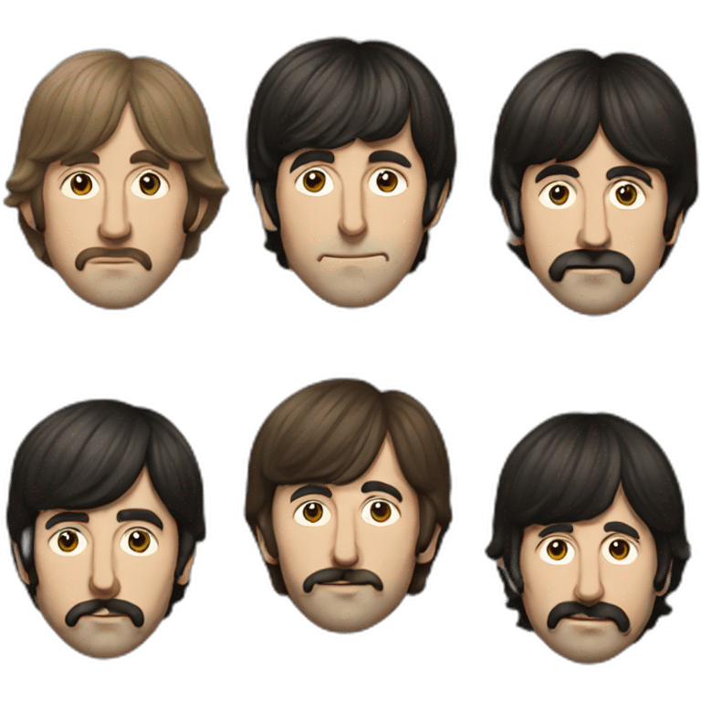 the Beatles emoji