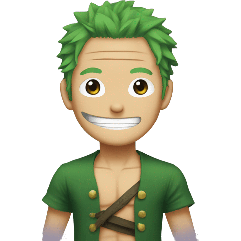 Zoro of One Piece emoji