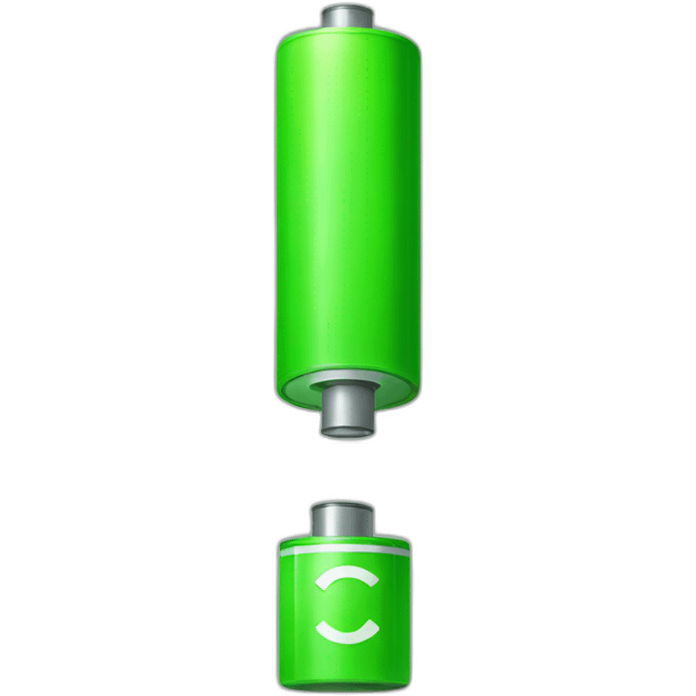 green battery emoji