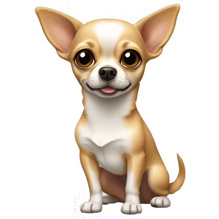 Chihuahua coquet emoji