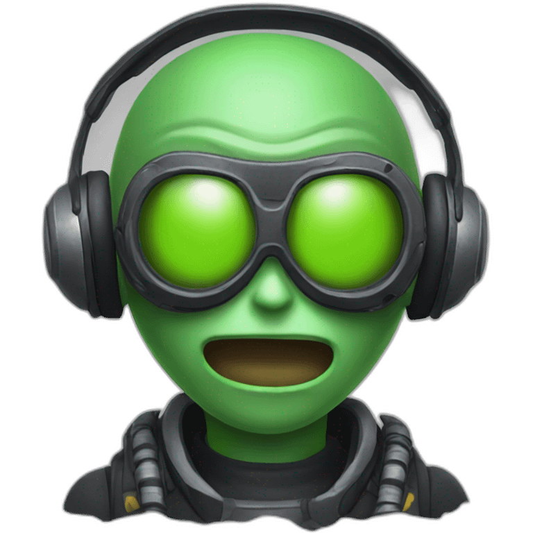 Alien Gamer emoji