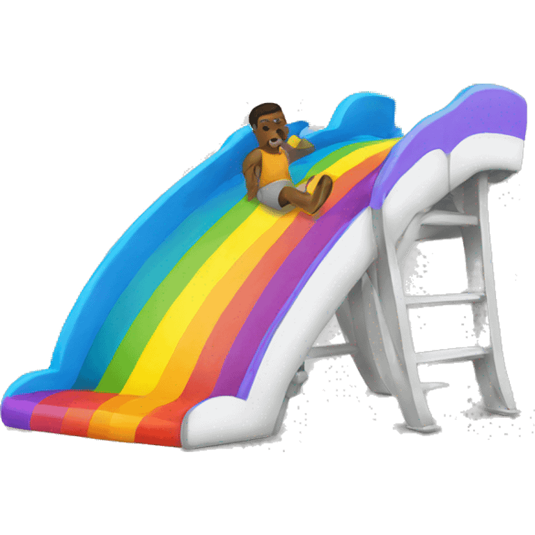 rainbow Slide emoji