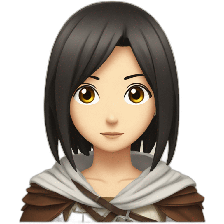 mikasa ackermann emoji