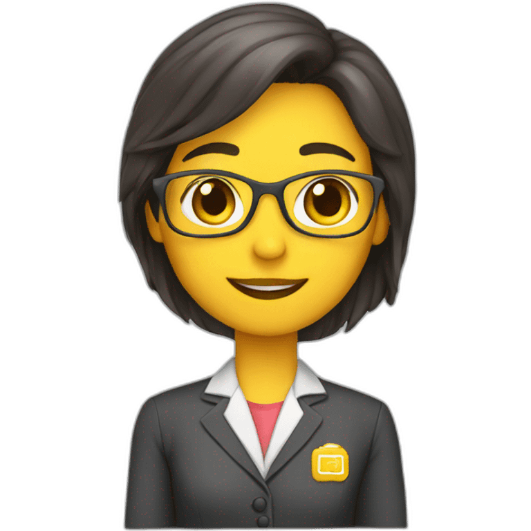 cute teacher emoji