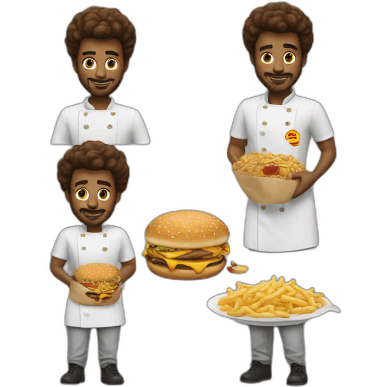 Let him cook with McDonald’s emoji