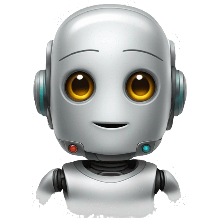 a cute robot emoji