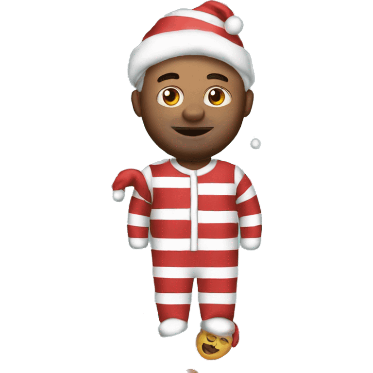 Dad Christmas Pyjama  emoji