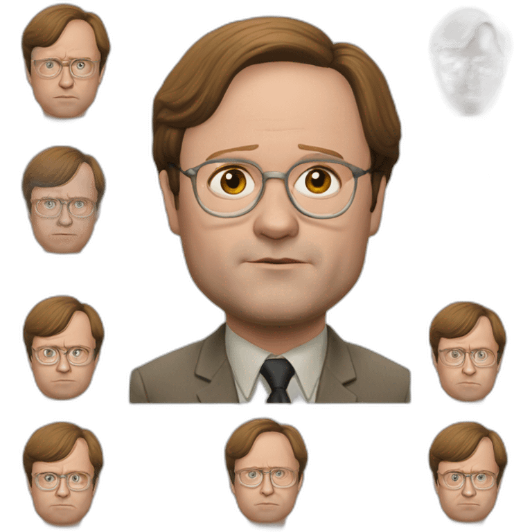 photo-real-Dwight Schrute emoji