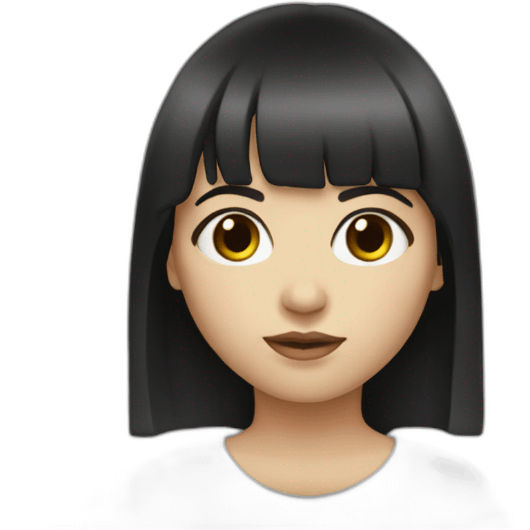 White-canada-girl-black-bangs emoji