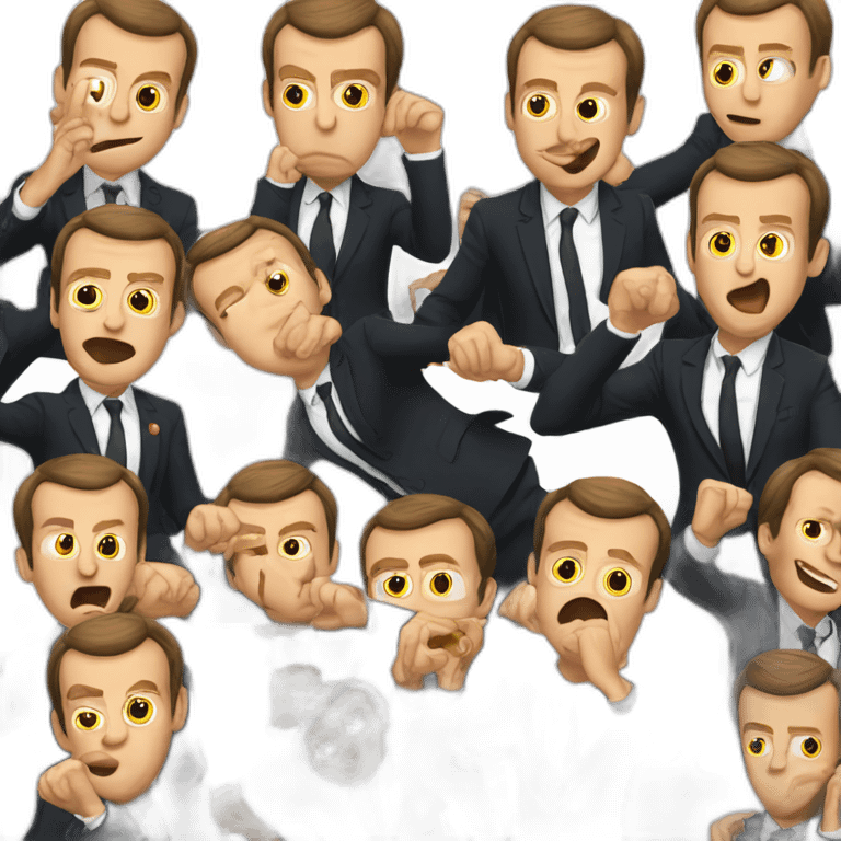 Emanuel macron Dab emoji