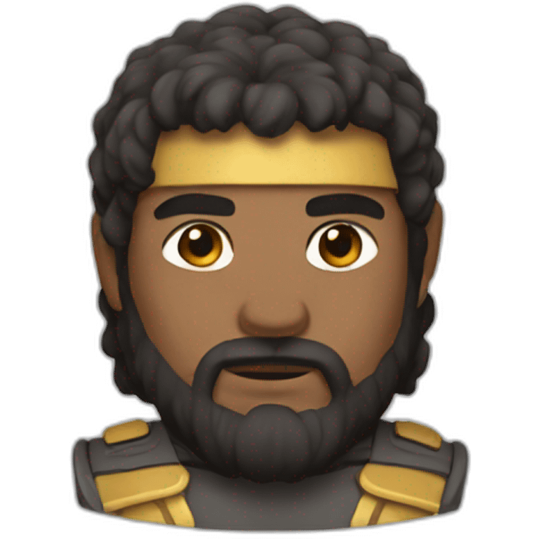 Mighty warrior emoji