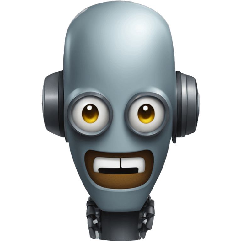 robot nervy emoji