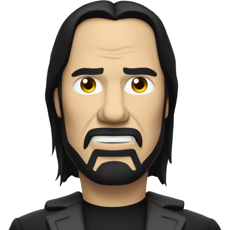 John wick as shrek emoji