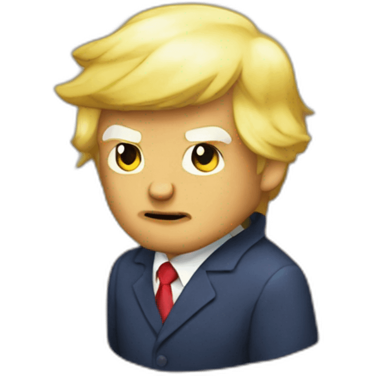 trump like a pokemon emoji