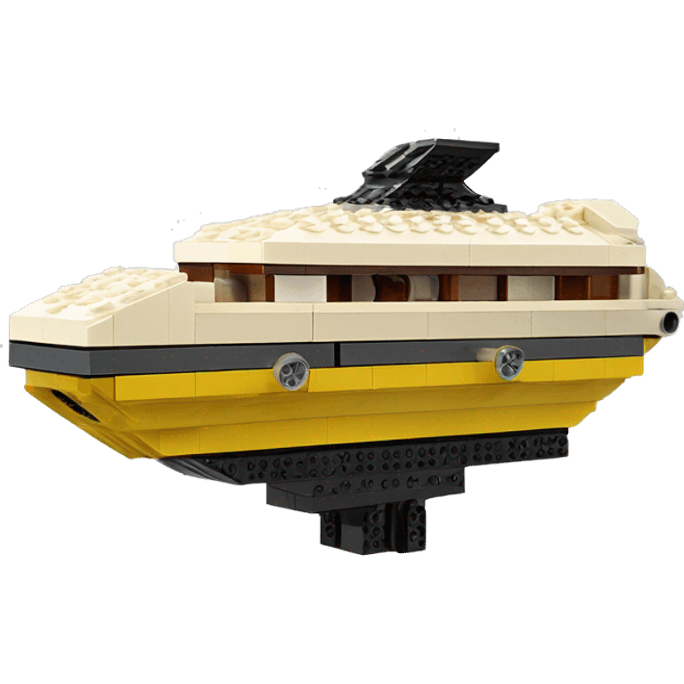 Lego Naboo Royal cruiser Starship birdhouse  emoji