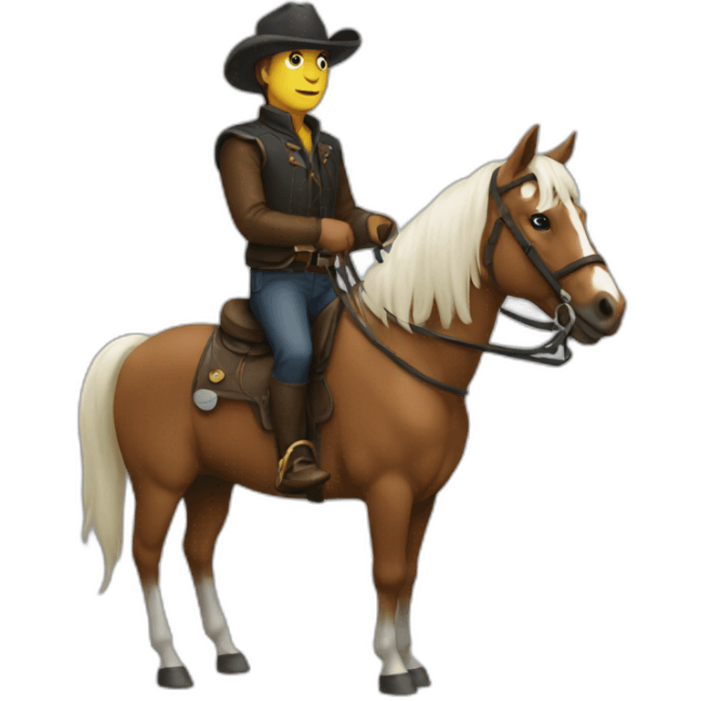 Horseman emoji