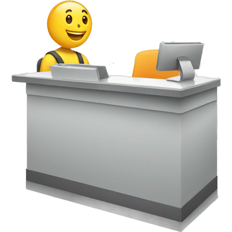 registration desk emoji