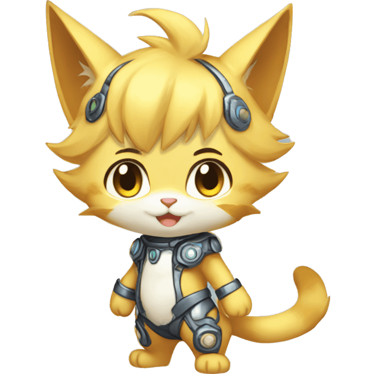 Catboy-Chibi-Sona-Shiny-Fakémon full body emoji