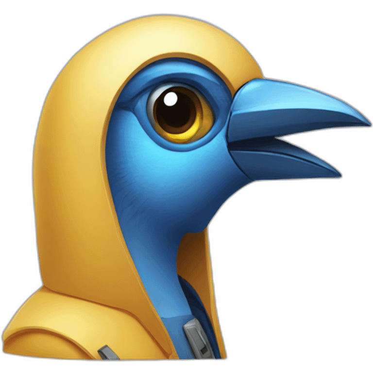 futuristic-half-man-half-bird-hybrid emoji